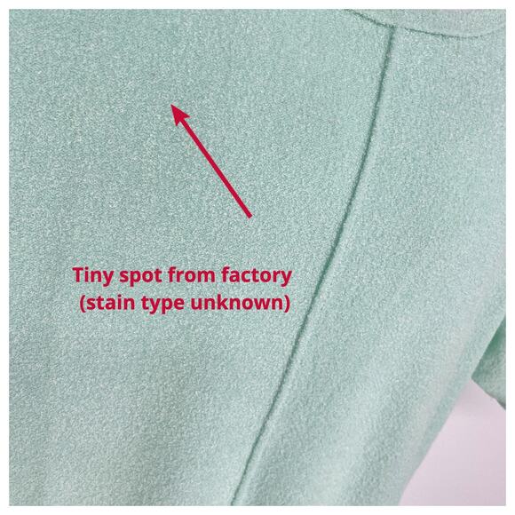 Homme + Femme NEW Mens Triple Layer Cross T-Shirt XXL Zip Side Terry Cloth Green - Picture 4 of 15